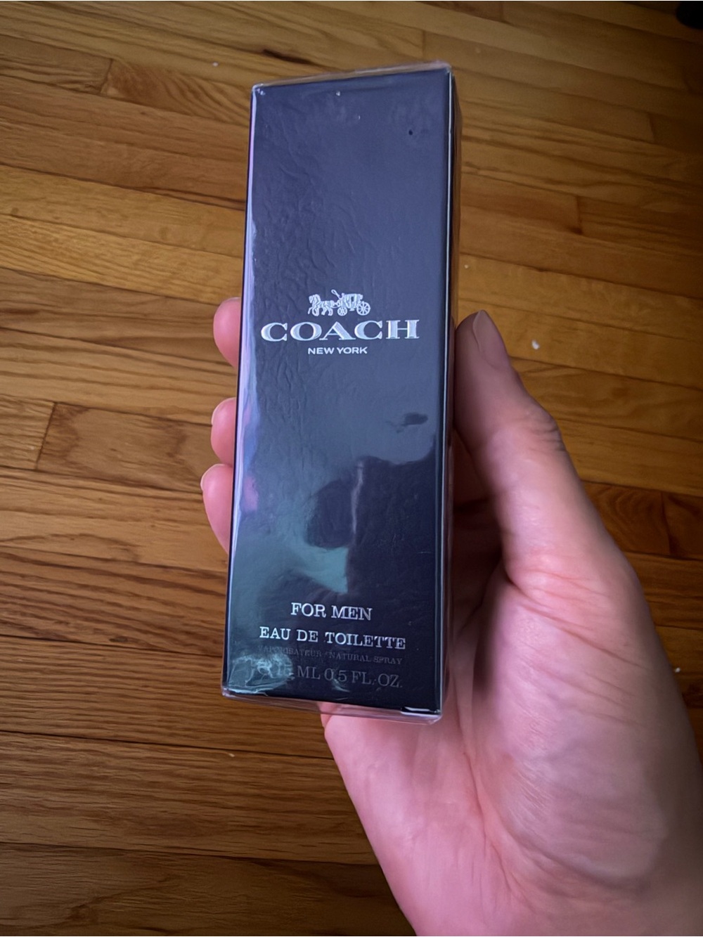 New Coach For Men Eau de Toilette - Black .5 oz travel size